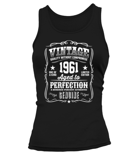 Vintage 1961 Aged to Perfection Tank top Woman