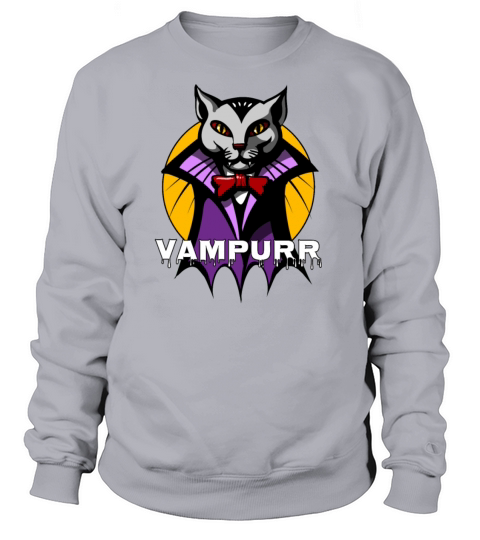 Cat Vampire Halloween Vampurr Women's Sweatshirt