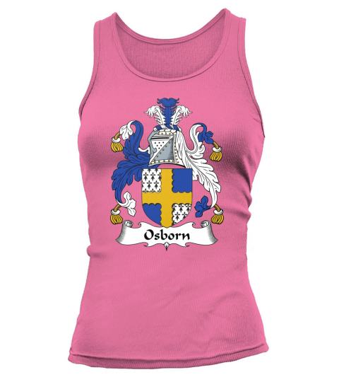 Osborn Family Crest British Family Crests Tank top Woman