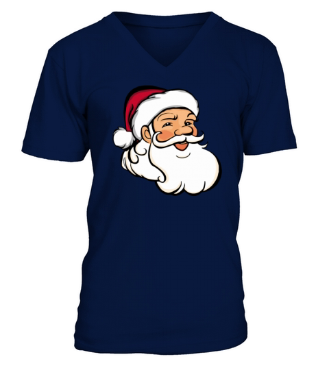 Merry Christmas Santa Claus Men's V-Neck T-shirt