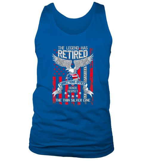 Correctional Officer Retirement Tank Top Unisex