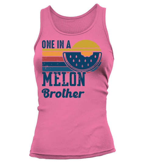 Family summer Watermelon Vintage One In A Melon Women's Tank Top