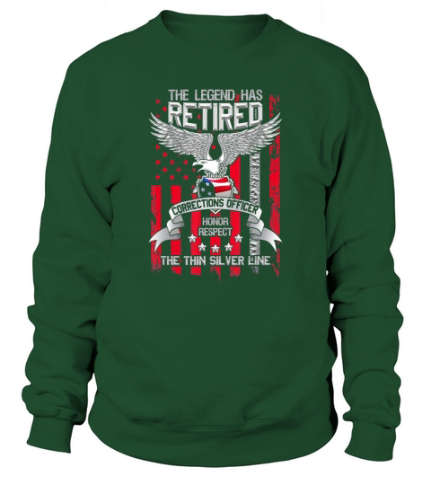 Correctional Officer Retirement Sweatshirt Unisex
