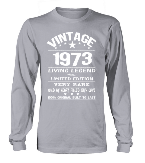 VINTAGE 1973 Men's Long Sleeve