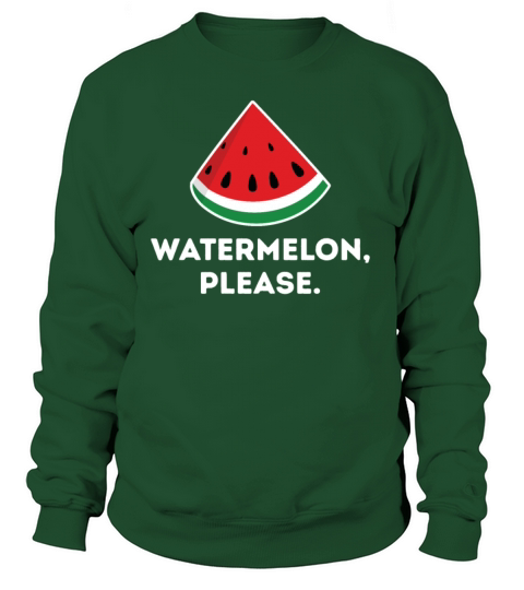 Watermelon Please Tropical Fruit Summer Family Women's Sweatshirt