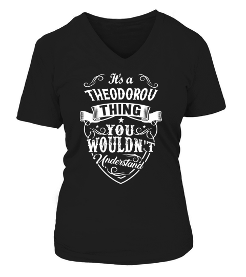 THEODOROU THING HEAD V-neck T-Shirt Woman