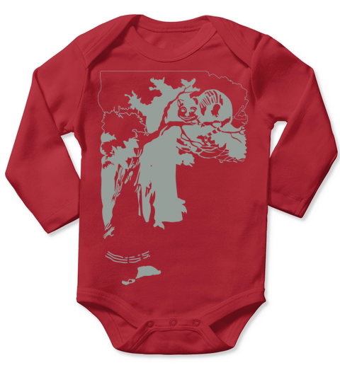 Alice In Wonderland Long Sleeve Baby One-Piece