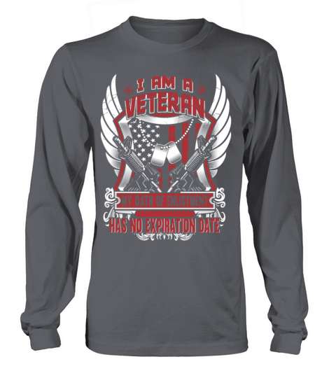 Army Veteran Oath of enlistment has no expiration Women's Long Sleeve