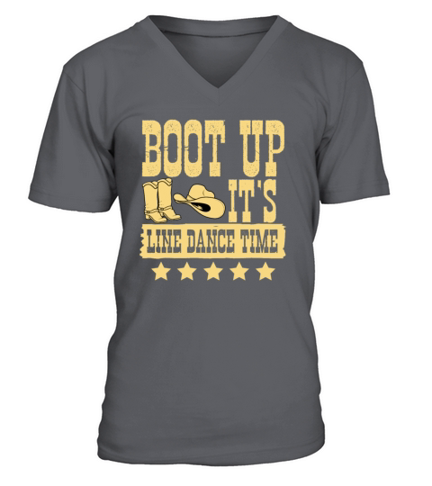 Line Dancing Dance Men's V-Neck T-shirt