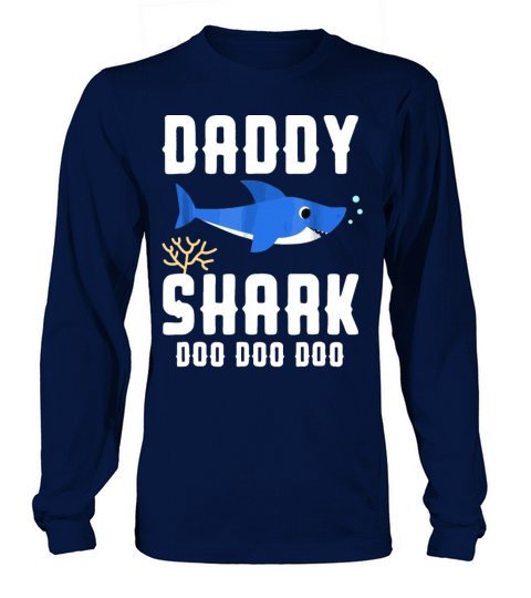 Daddy shark doo doo doo Women's Long Sleeve