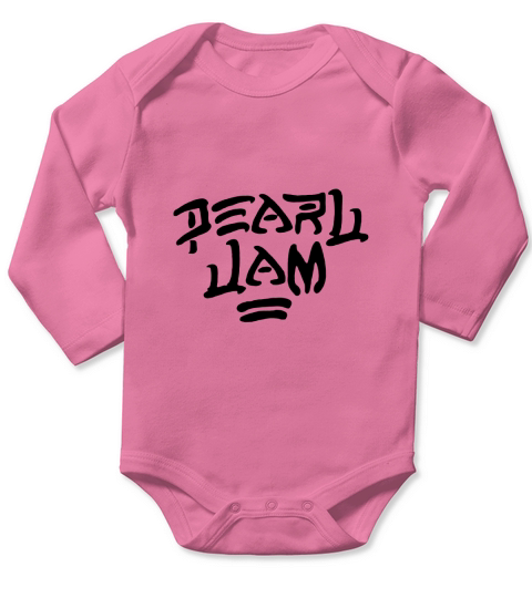 Pearl Jam  Destroyt Long Sleeve Baby One-Piece
