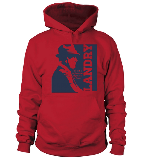 Wishful Inking Football Vintage Head Legendary Coach Tom Landry Men's Hoodie