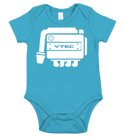 VTEC Engine T-Shirt Short Sleeve Baby One-Piece