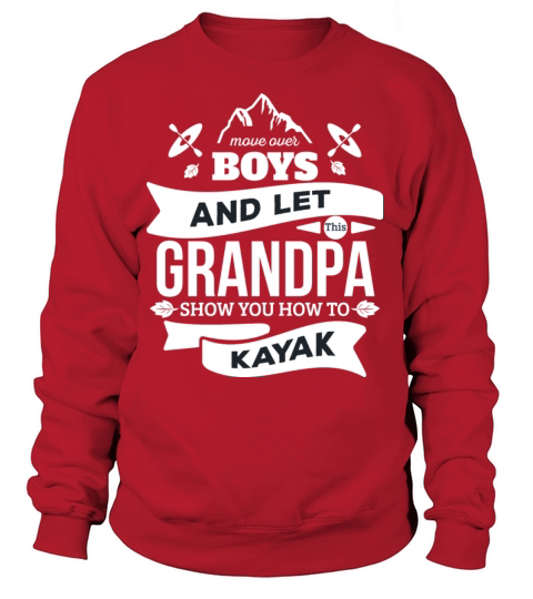 Kayak Grandpa Funny Kayak Grandfather Shirt Women's Sweatshirt