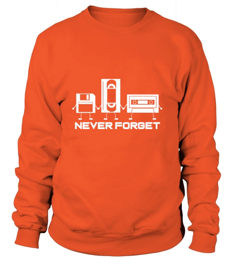 Never Forget Audio Cassette Tape Women's Sweatshirt