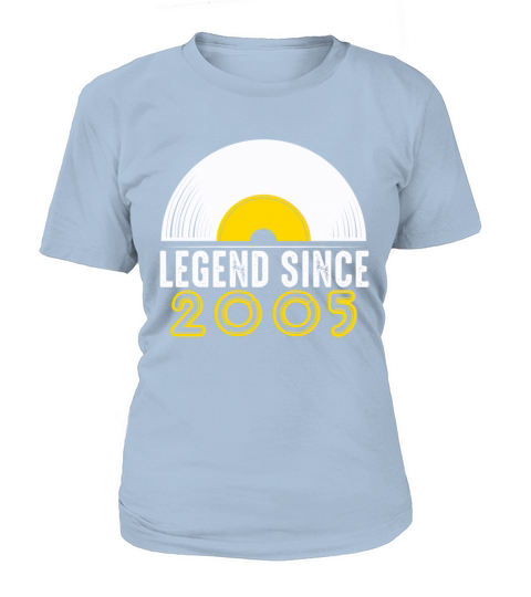 Birthday Present Legend Since 2005 Record Gift Women's T-Shirt