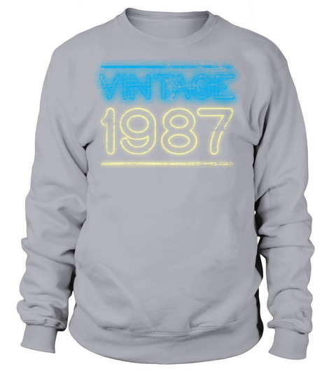 Vintage 1987 35th Birthday Gift Women's Sweatshirt