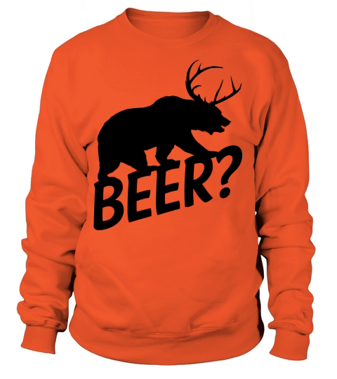 The Bear Deer Beer Women's Sweatshirt