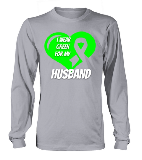 Non Hodgkin’s Lymphoma T Shirt For My Husband Women's Long Sleeve