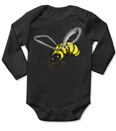 Bee Long Sleeve Baby One-Piece