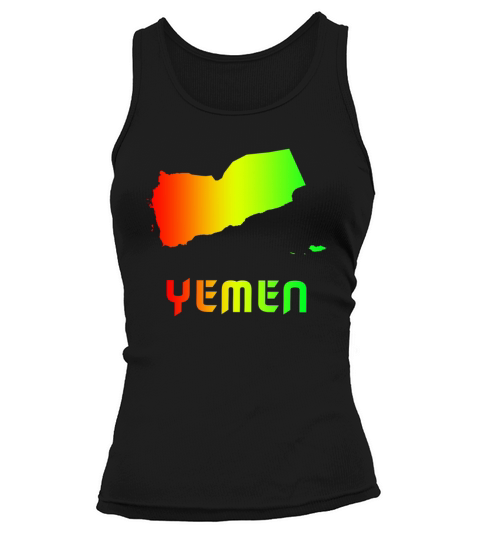 Yemen Rainbow Maps Design Gift Women's Tank Top