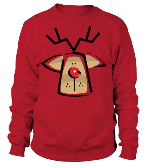 Funny Christmas Reindeer Women's Sweatshirt