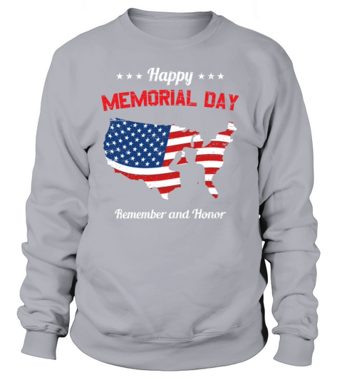Happy Memorial Day Celebration Giftidea Women's Sweatshirt