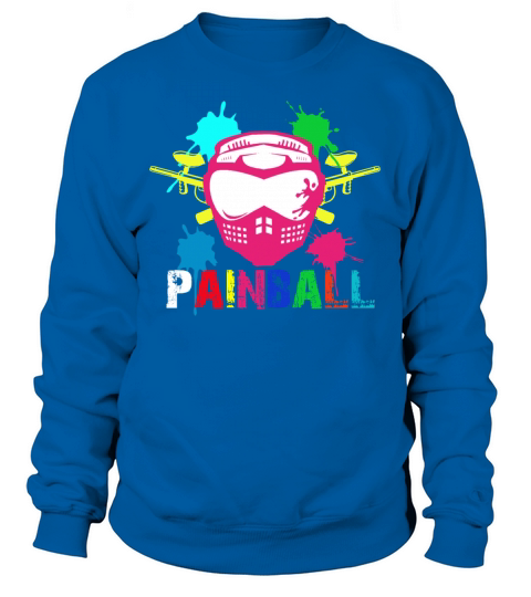 Paintball - Hobby Sport Outdoor Pain Men's Sweatshirt