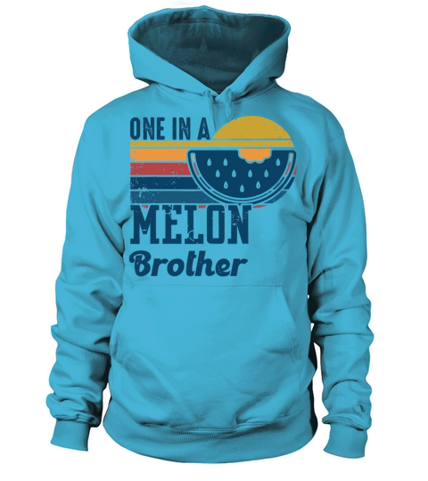 Family summer Watermelon Vintage One In A Melon Women's Hoodie