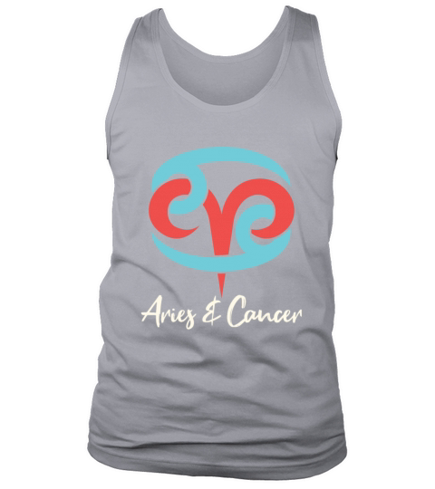 Aries and Cancer Zodiac Couples Horoscope Men's Tank Top