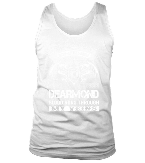 DEARMOND Last Name, Surname Tshirt Tank Top Unisex