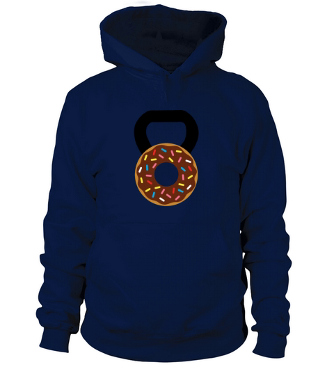 Donut Kettlebell Men's Hoodie