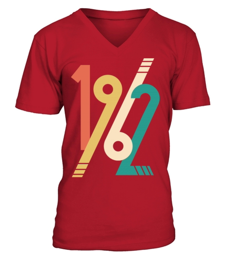 Vintage 1962 - 60 years old - 60th birthday gift V-Neck T-shirt
