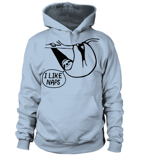 I Like Naps Sloth Men's Hoodie