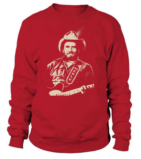 Merle Haggard  Round Neck Sweatshirt Unisex