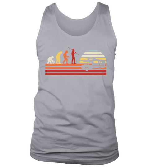 Retro RV Camper Van Vintage Motorhome Caravan Tank Top Unisex