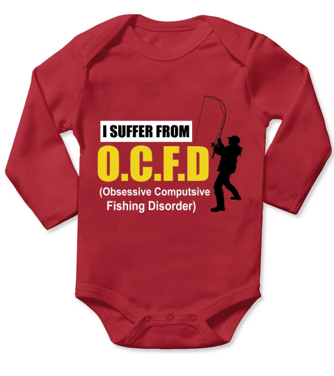 Fishing - Mens Hoodie Long Sleeve Baby One-Piece