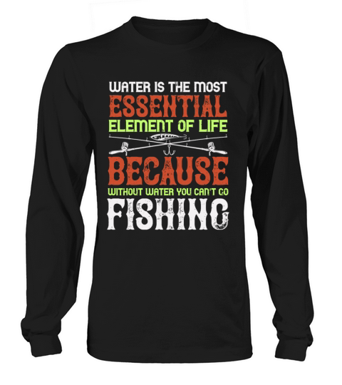 WATER IS THE MOST ESSENTIAL Women's Long Sleeve