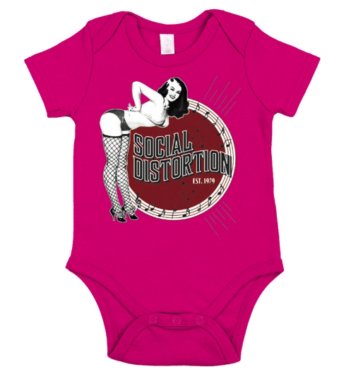 Social Distortion Short Sleeve Baby One-Piece