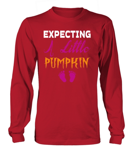 Expecting A Little Pumpkin Gifts Women's Long Sleeve