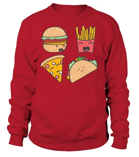fast food friends Women's Sweatshirt