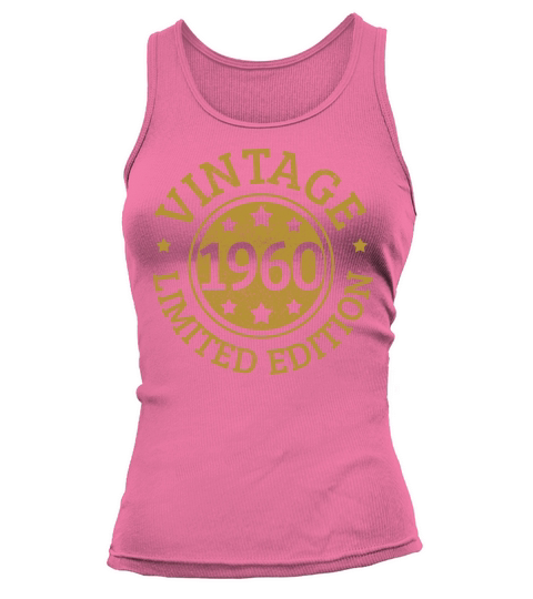 60th Birthday Vintage 1960 Funny Gift Women's Tank Top