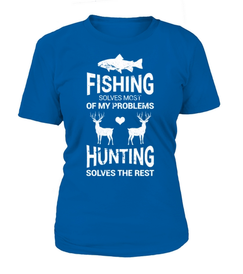 Fishing Hunting Gift Deer Men Women Women's T-Shirt