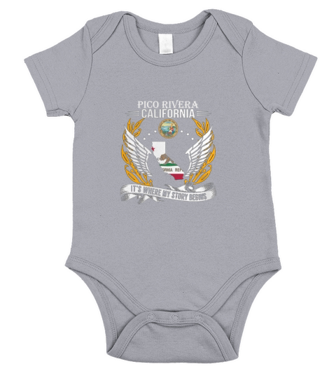 Pico Rivera California It is where my story begins Short Sleeve Baby One-Piece