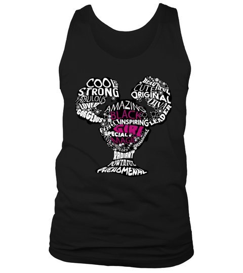 Black Girl Magic Word Montage Men's Tank Top