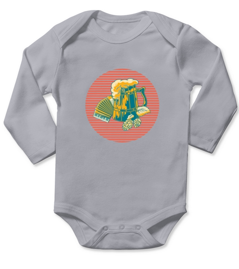 Oktoberfest 2019 Wiesn Munich Long Sleeve Baby One-Piece