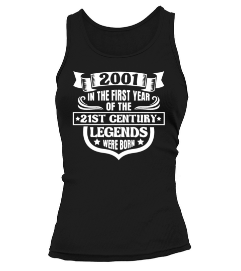 18 years born in 2001 1st year birthday Women's Tank Top