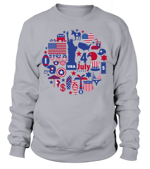 4th of July Women's Sweatshirt