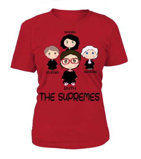 The Woman Supreme Court Justices RBG cute Design Women's T-Shirt