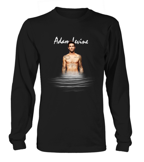 Adam Levine underwater shirt Long sleeved Unisex